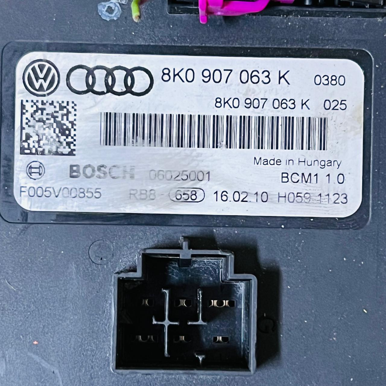 AUDI A4 B8 2010 BCM BODY CONTROL MODULE ECU 8K0907063K