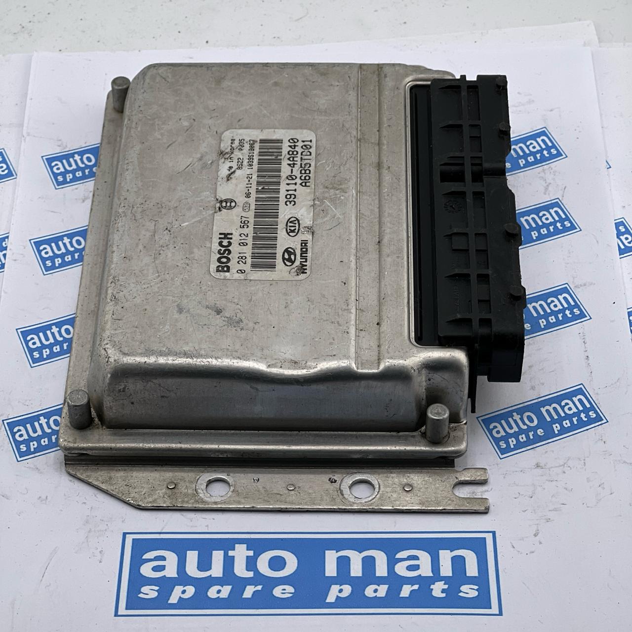 2007 KIA SORENTO 2.5CRDI Engine Control Unit ECU ECM 39110-4A840 / 0281012567, 391104A840