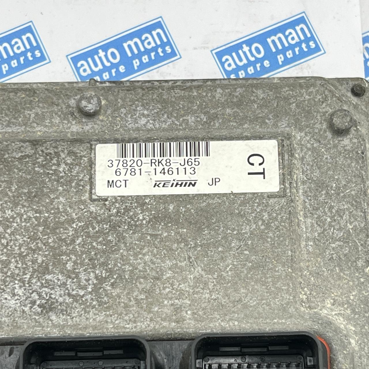 HONDA Freed GB3 Engine Control Unit / ECU 37820-RK8-J65  37820RK8J65