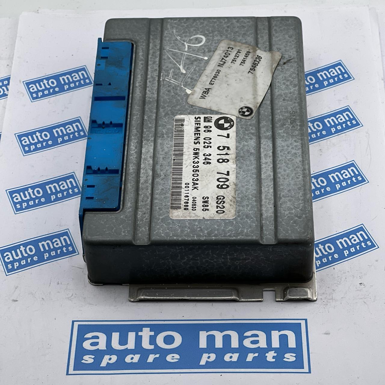 7518709 5WK33503AK Siemens BMW E39 5 Series Used Gearbox Control ECU Module Unit