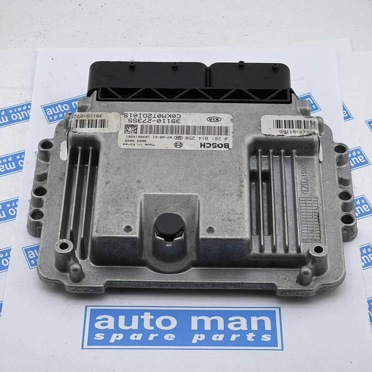 Bosch Engine ECU, Kia-Hyundai, 0 281 014 250 0281014250 39110-27355