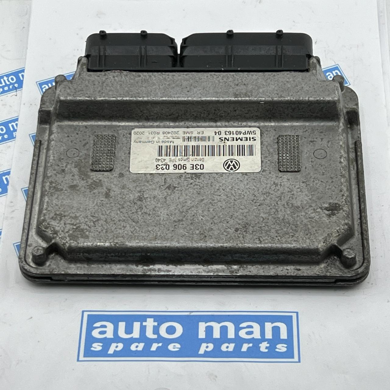 VW Engine control unit ECU 03E906033 5WP4016304 03E 906 033