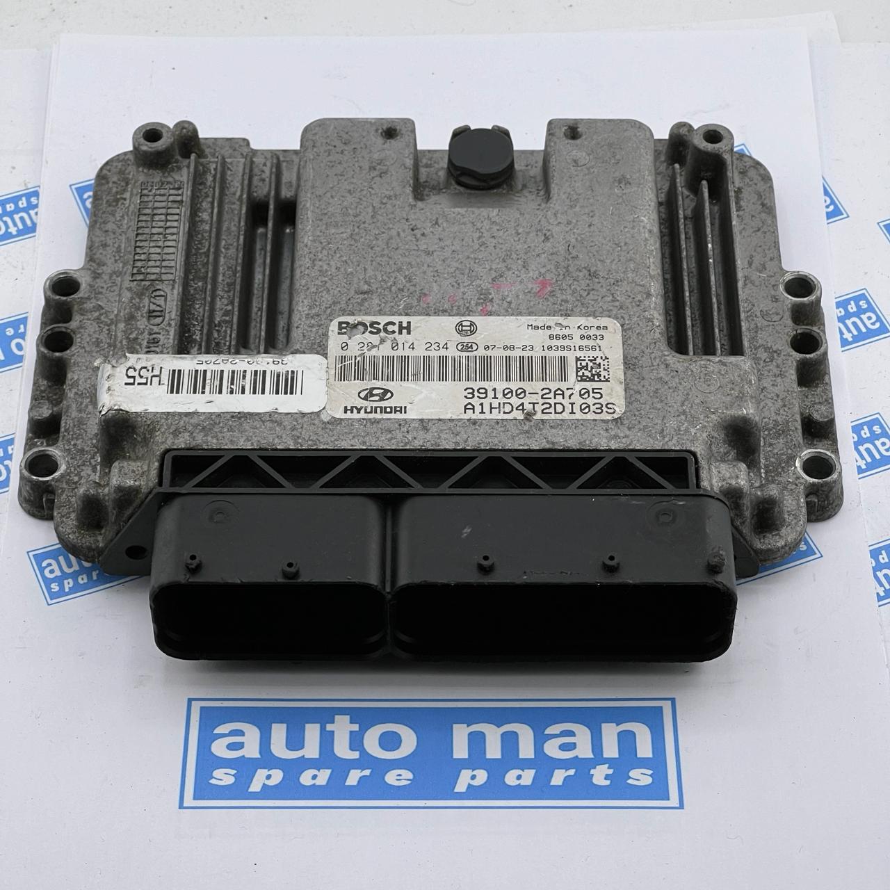 ECU Computers Engine HYUNDAI Elantra HD 2007 391002A705 0281014234 39100-2A705