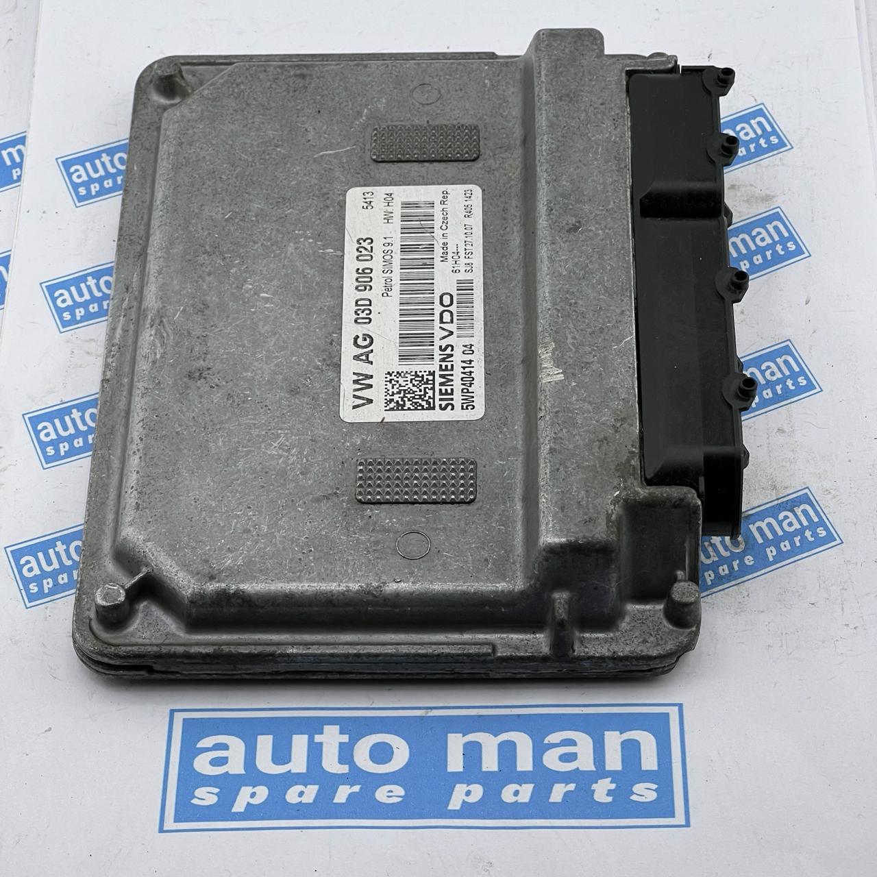 2007 VW POLO   E 5DR MK4 (9N3) BBM ENGINE ECU 03D906023 5WP40414 04 SIEMENS