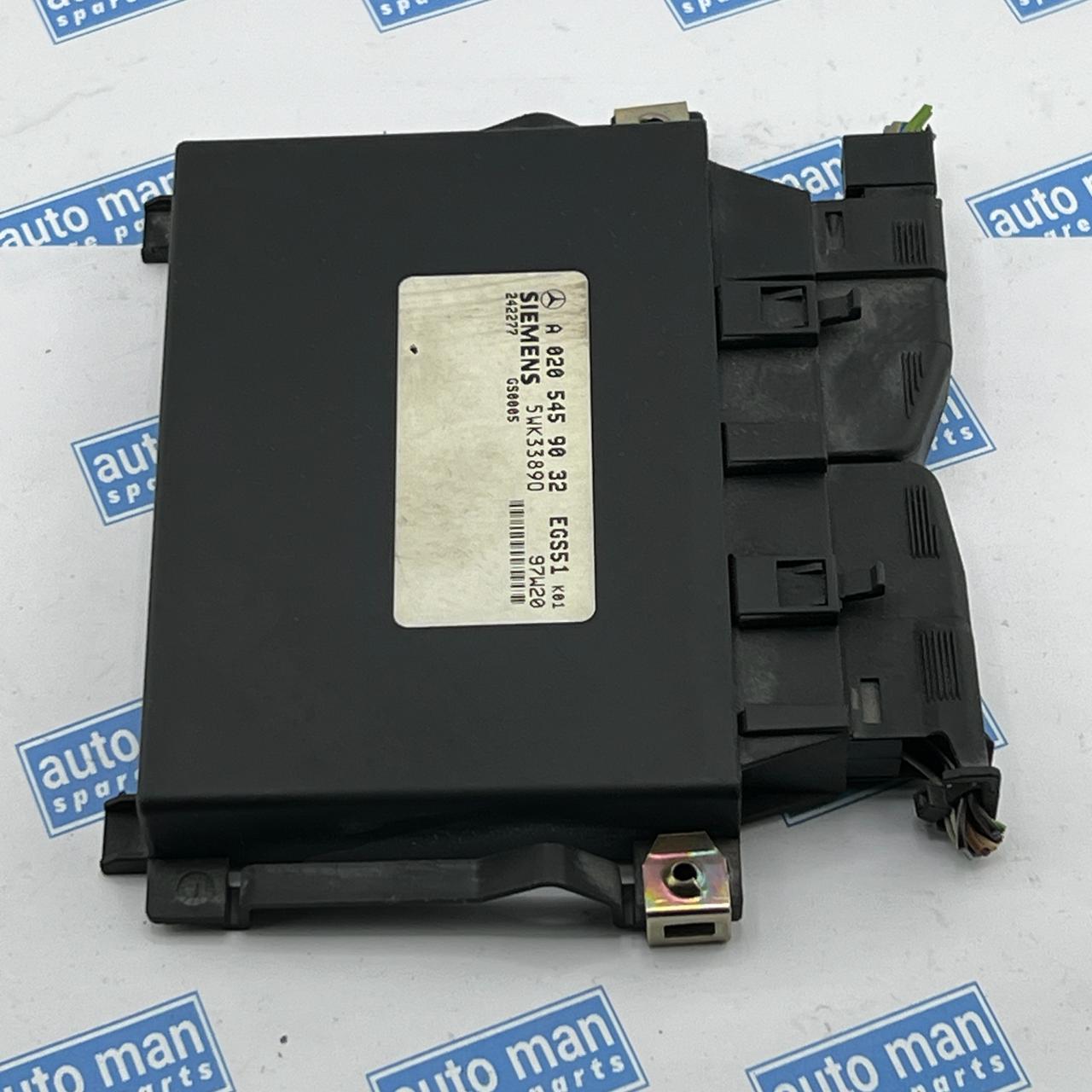 X-164 MERCEDES BENZ GEARBOX CONTROL MODULE A0205459032 / 5WK33890