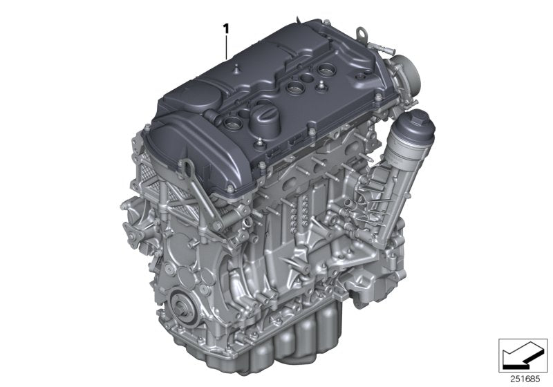 BMW used Engine 118i N13 (From 01.07.2011) 1' F20 5 doors (SH) ECE