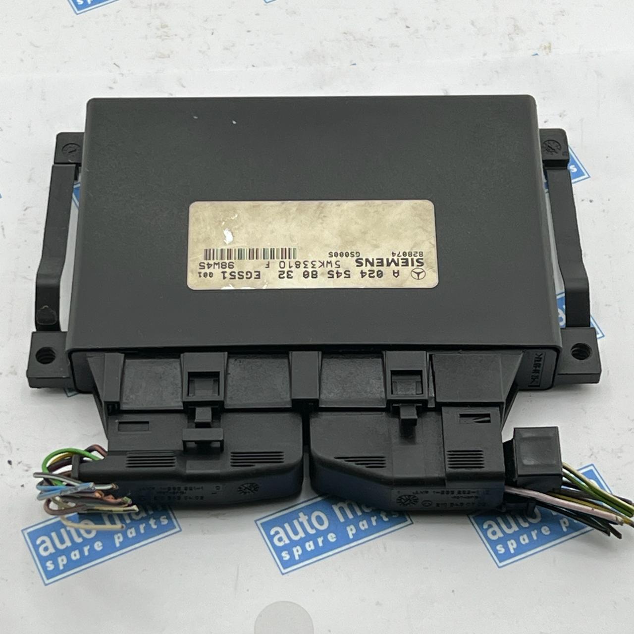 2000 MERCEDES C CLASS AUTO TRANSMISSION CONTROL MODULE A0245458032