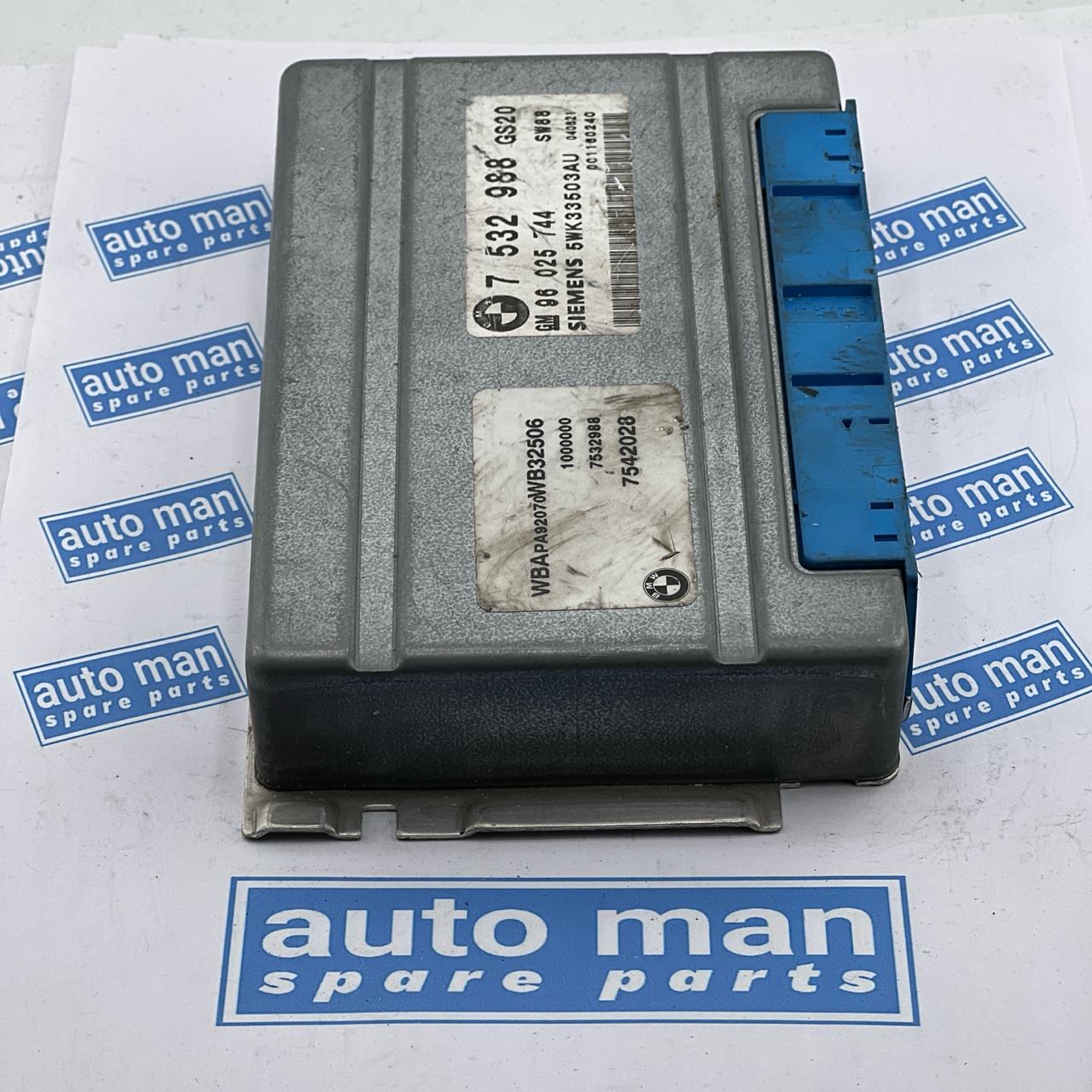 2004 BMW X3 Transmission Control Module TCU 7532988 OEM DK908328 96025744 5WK33503AU