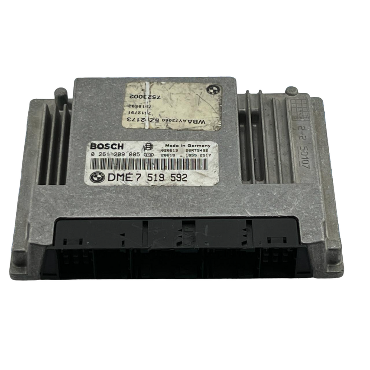 2002 BMW 3 SERIES AUTO ENGINE ECU DME7519592 0261209005