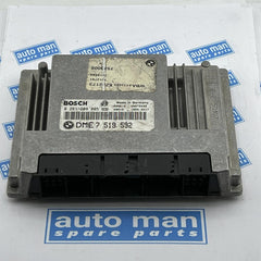 2002 BMW 3 SERIES AUTO ENGINE ECU DME7519592 0261209005