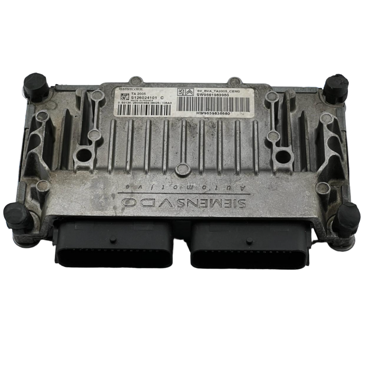 ECU AUTOMATIC GEARBOX CITROEN PEUGEOT SIEMENS S126024101 C, SW9661983980, 9661983980