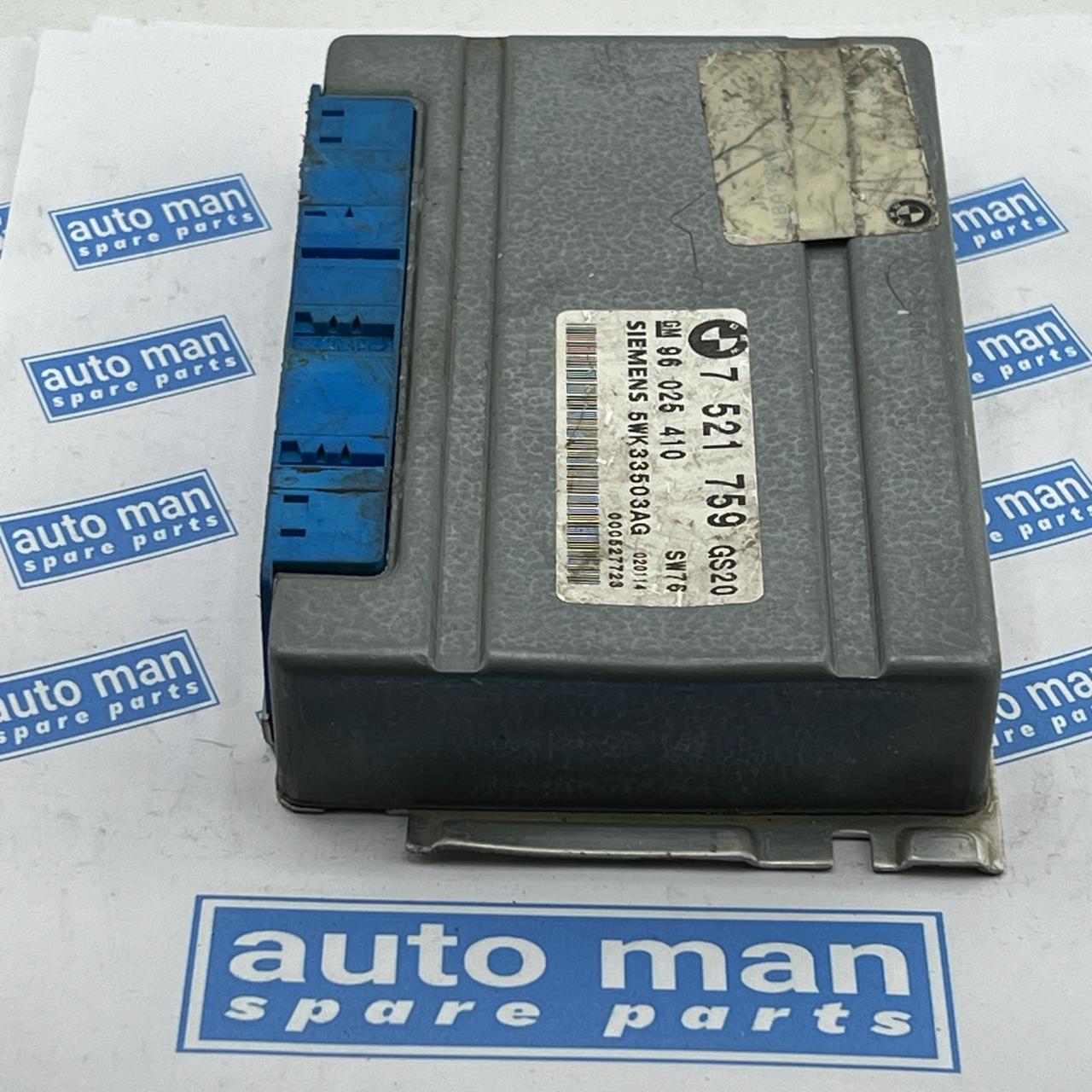 2002 BMW X5 3.0 DIESEL AUTOMATIC GEARBOX CONTROL MODULE UNIT 7521759  96025410  5WK33503AG