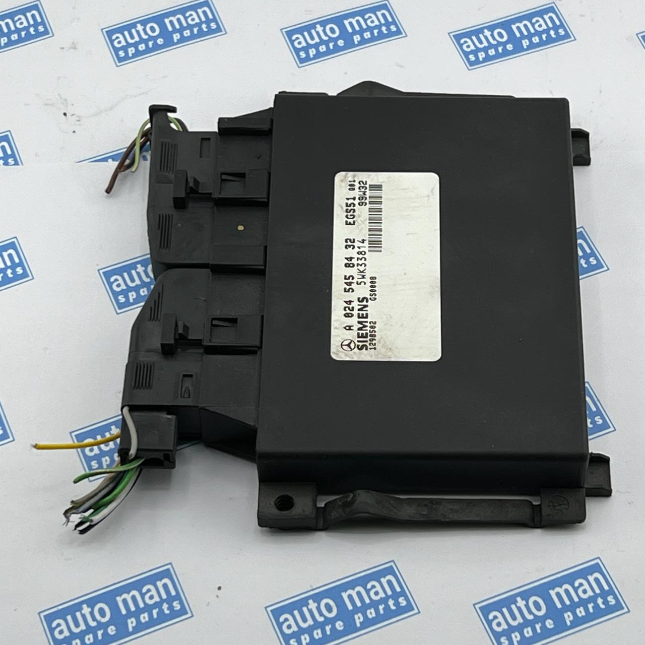 MERCEDES-BENZ E-Class W210 (1995-2002) Gearbox Control Unit A0245458432, 5WK33814, SIEMENS 19763750