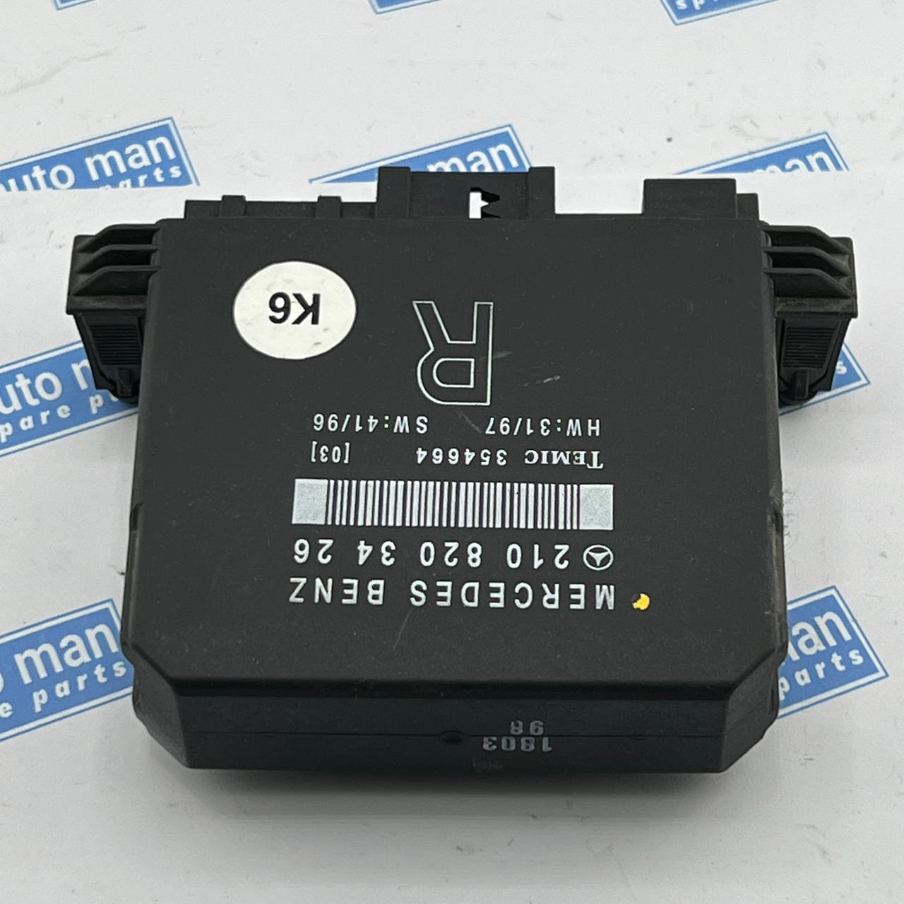 Mercedes-Benz E W210 Door Control Unit/Module 2108203426 210 820 34 26 2108203426 210 820 34 26