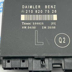 98 99 00 Mercedes W202 C230 C320 Left Door Control Module 2108207526