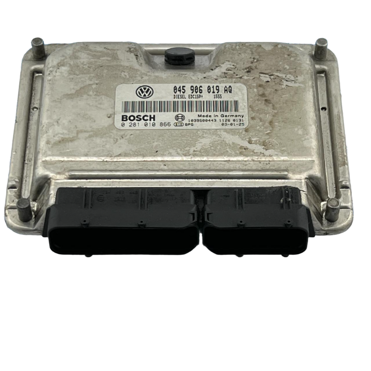 Used  VW Polo 9N diesel Bosch  engine control unit 045906019AQ, 0281010866