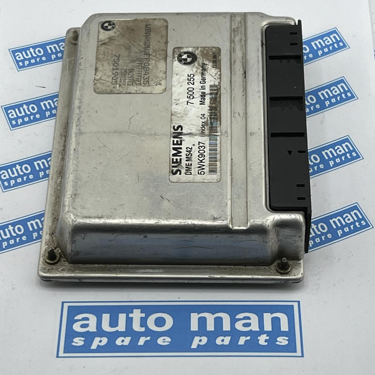 BMW 5 E39 Engine Control Unit ECU 7500255 2000 20406917