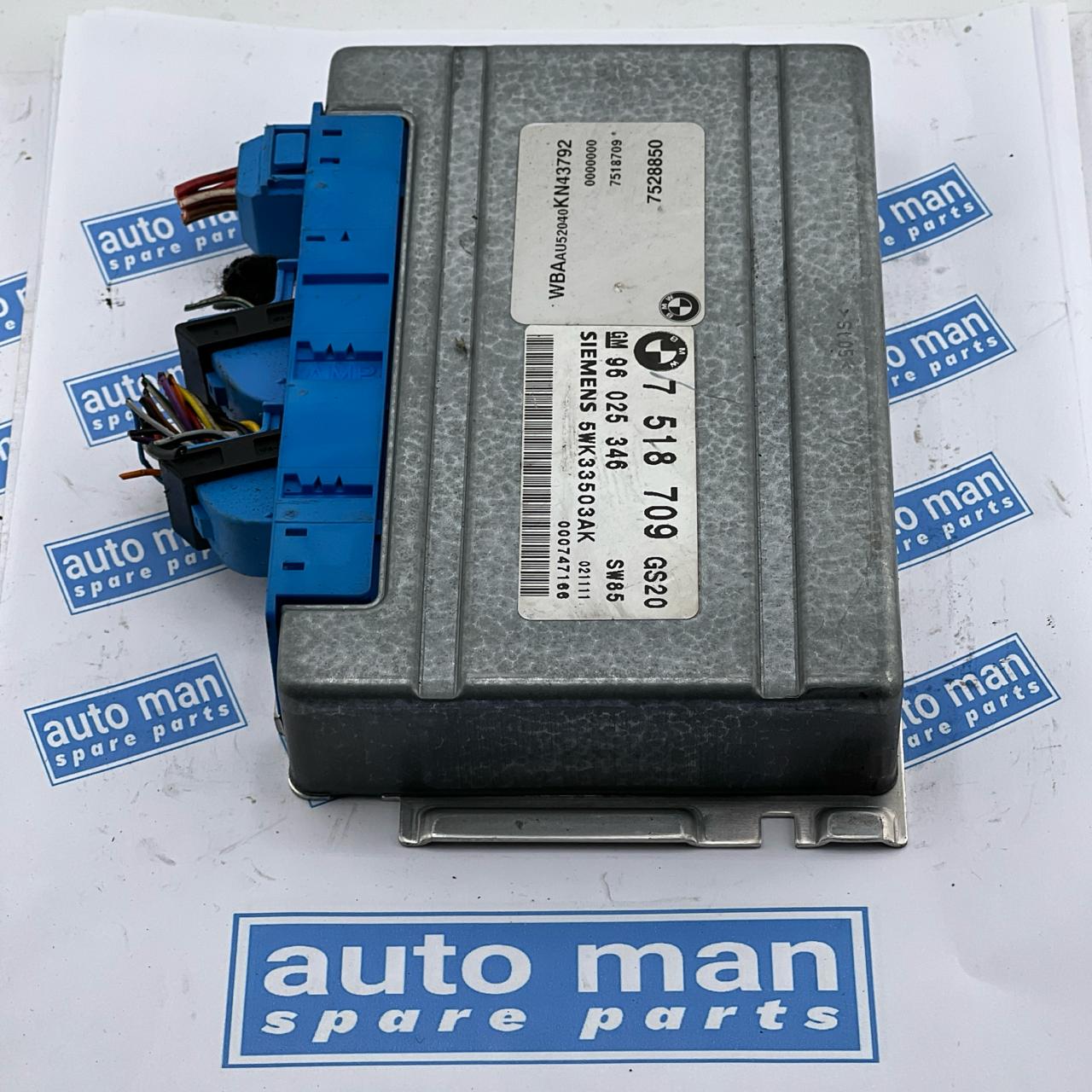 7518709 5WK33503AK Siemens BMW E39 5 Series Used Gearbox Control ECU Module Unit