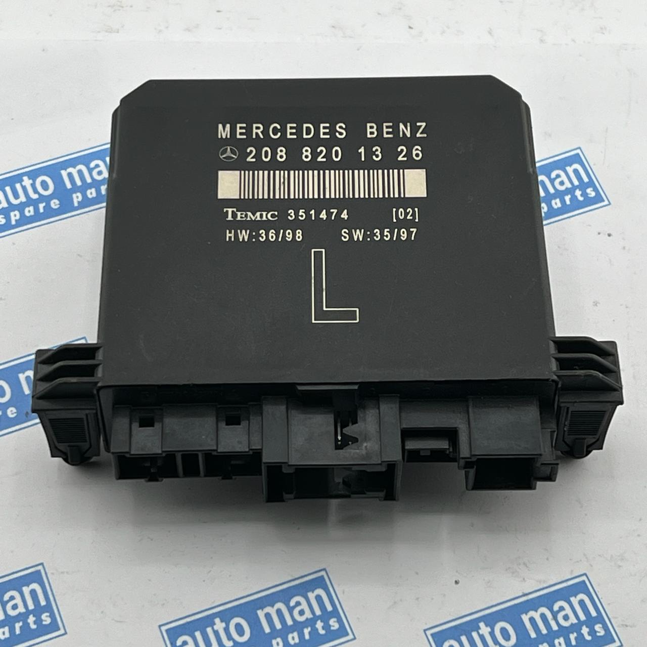 MERCEDES W202 Door Control Unit Front Left C CLASS S202 2088201326