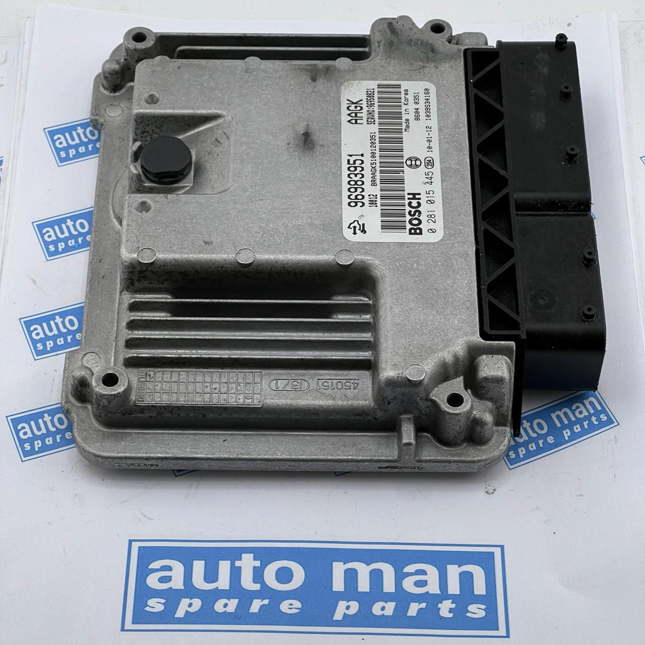 Chevrolet Cruze 2011 96983951 Engine Control ECU 0281015445