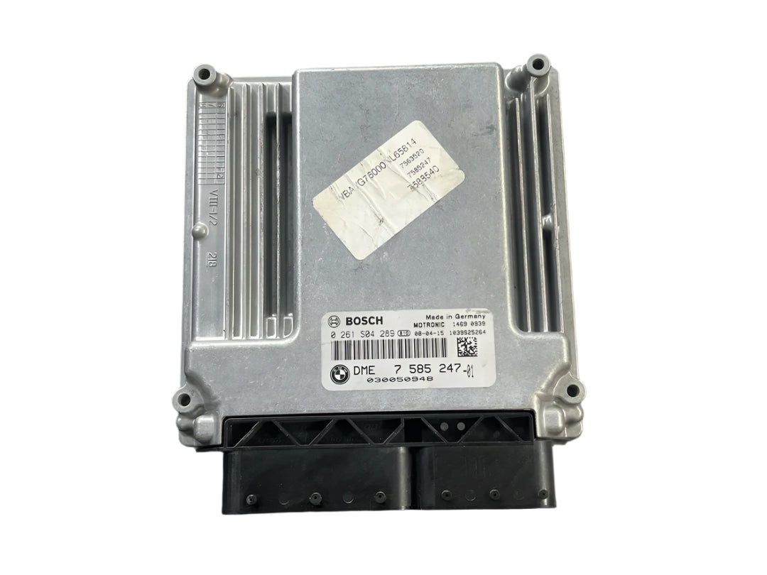 Bosch 0 261 S04 289, 0261S04289, DME7585247 DME 7 585 247, Engine ECU FOR BMW