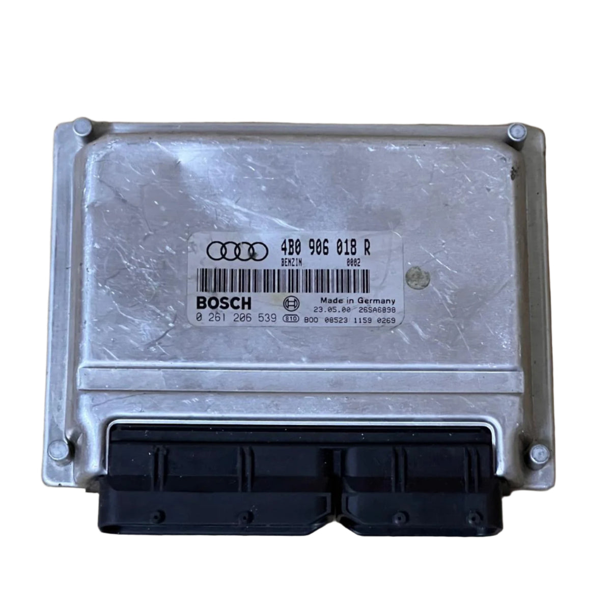 AUDI 1.8 T ECU ENGINE CONTROLLER   0 261 206 539, 0261206539, 4B0 906 018 R, 4B0906018R, ME7.5