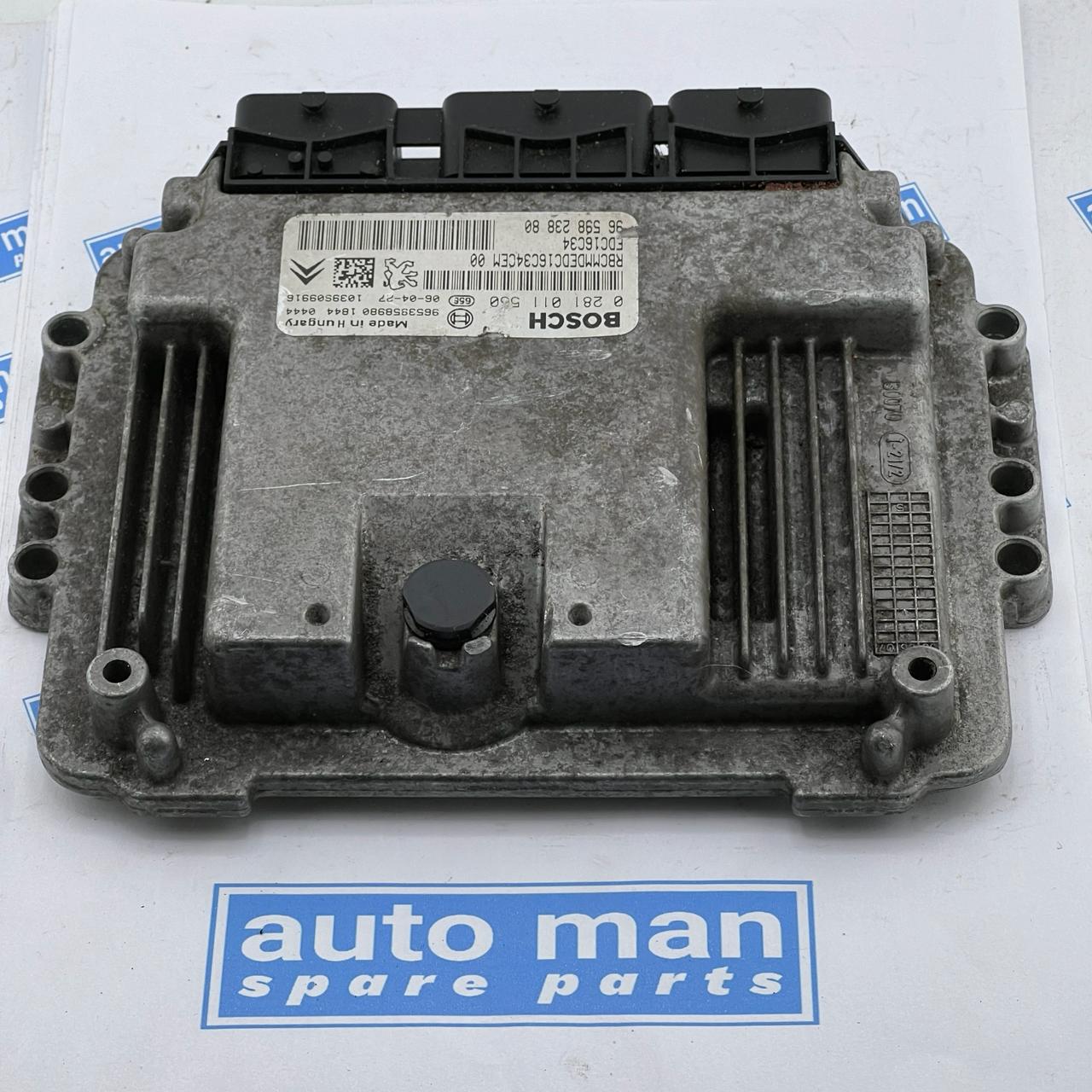 PEUGEOT / CITROEN ENGINE ECU 0281011560 9659823880