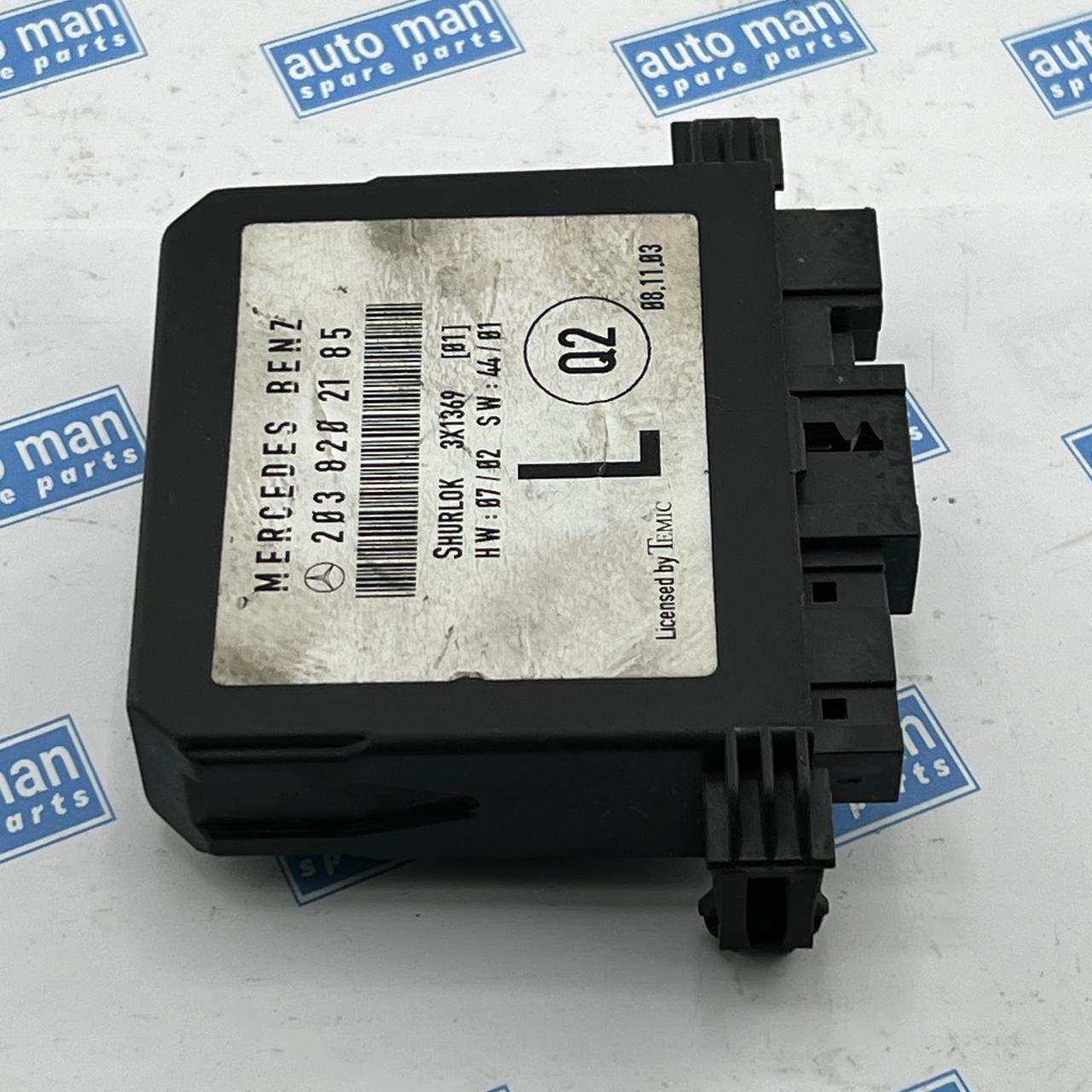 MERCEDES-BENZ Benz c class 2003 Control Unit 2038202185 left