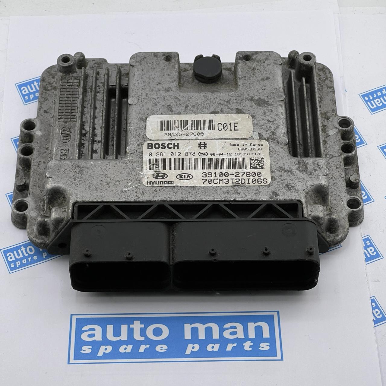 ECU Switchboard Engine Hyundai Santa Fe 2.2 0 281 012 878 0281012878 39100-27800