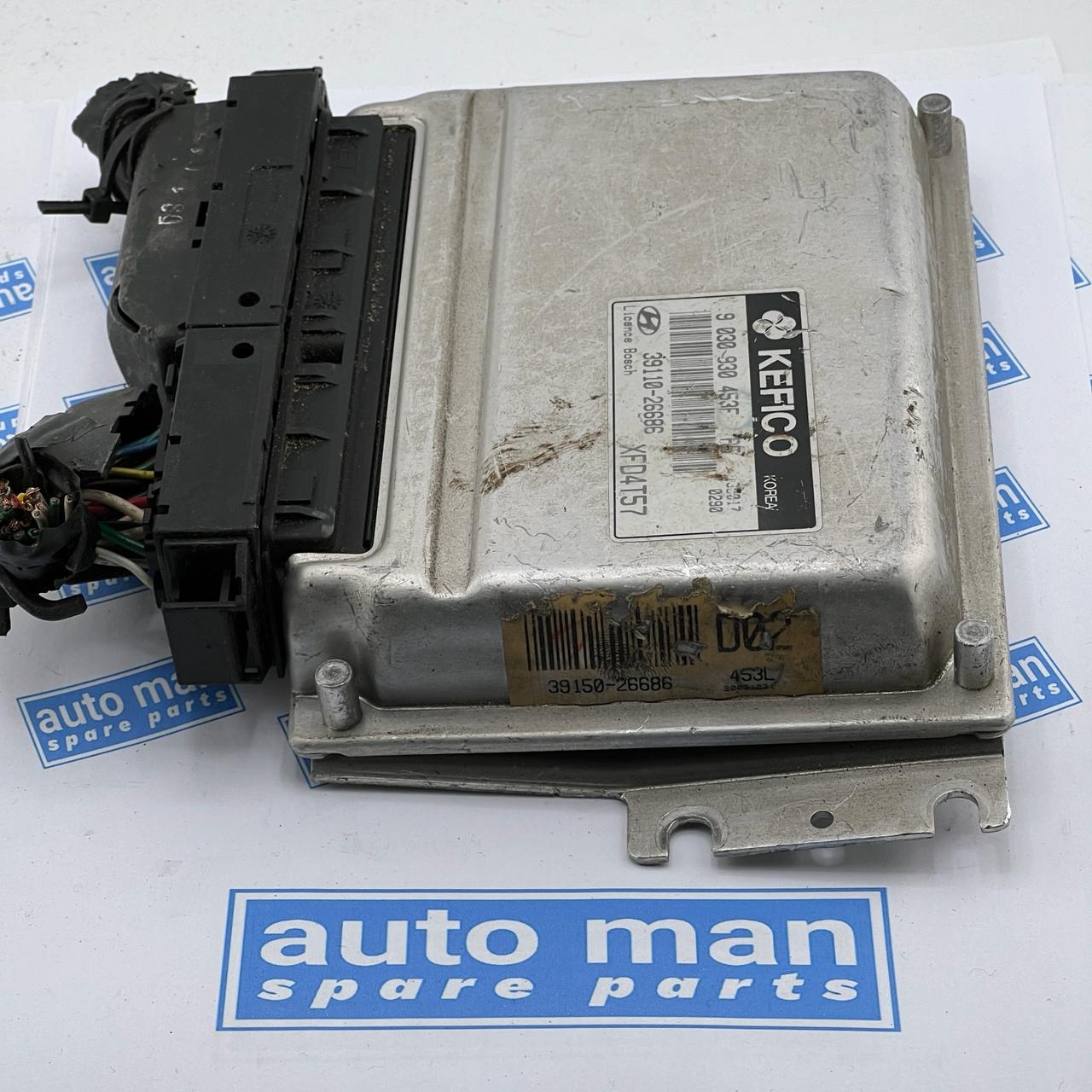 Engine Control Unit / ECU HYUNDAI Elantra XD 2004 3911026686