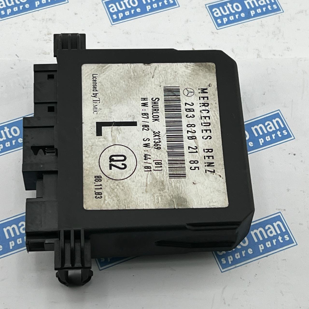 MERCEDES-BENZ Benz c class 2003 Control Unit 2038202185 left