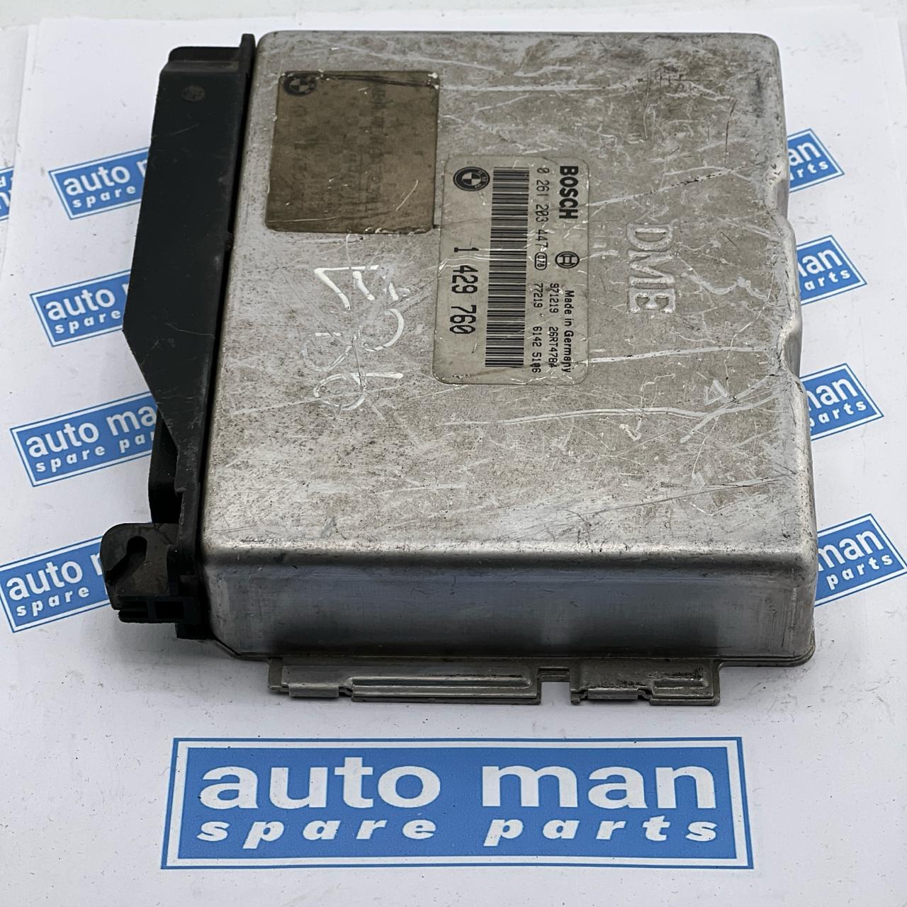 BMW E36 318i Z3 1.8L M43 M43B18 ENGINE CONTROL UNIT ECU DME EWS BOSCH 0261203447