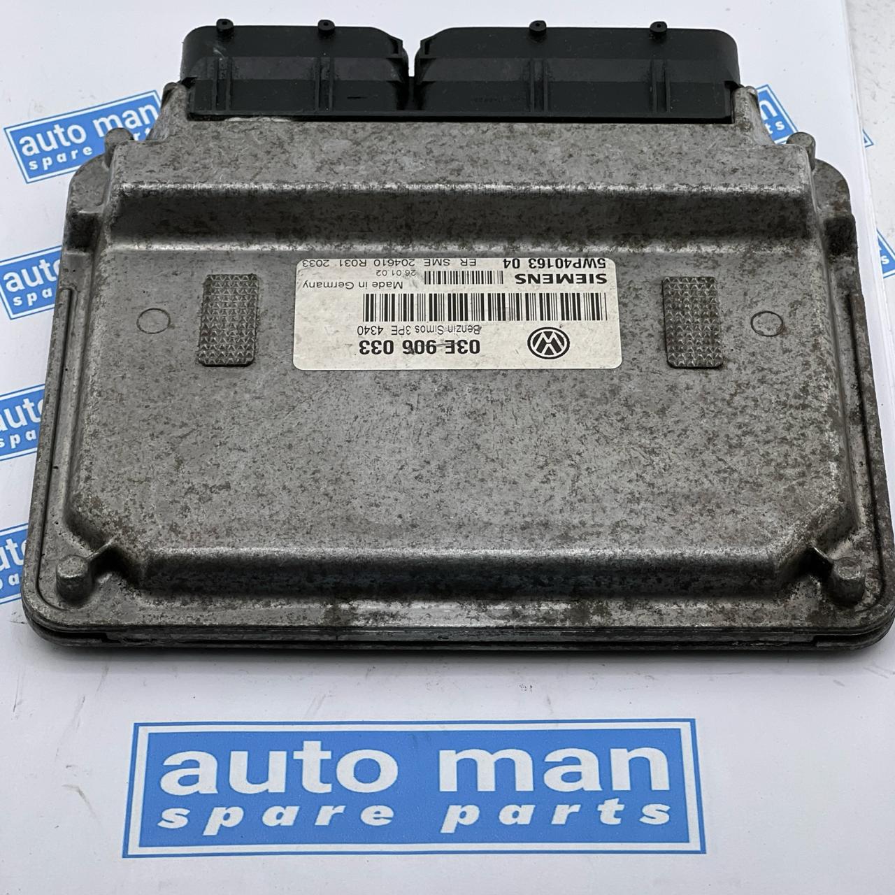 VW POLO 9N Engine Control Unit ECU 03E906033 2002 18046806