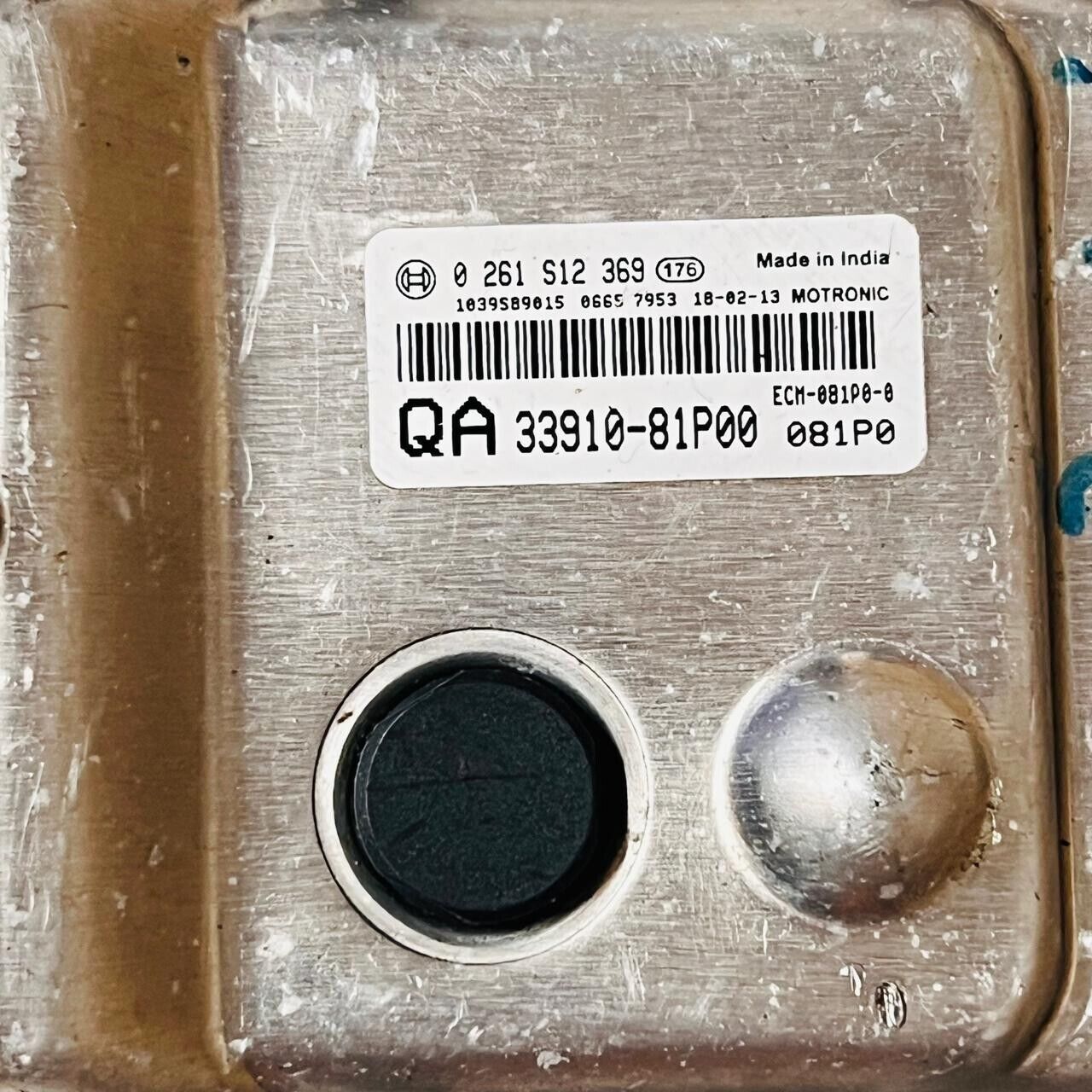 Suzuki Swift Solio Engine Control Unit ECU - 0261S12369 / 33910-81P00