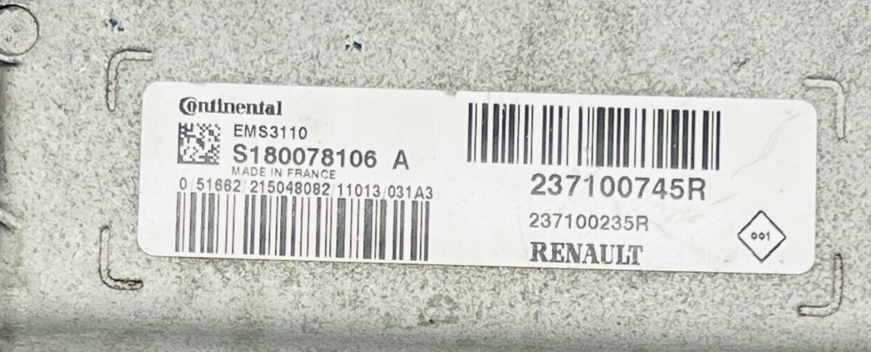 STEROWNIK RENAULT SCENIC S180078106A 237100745R