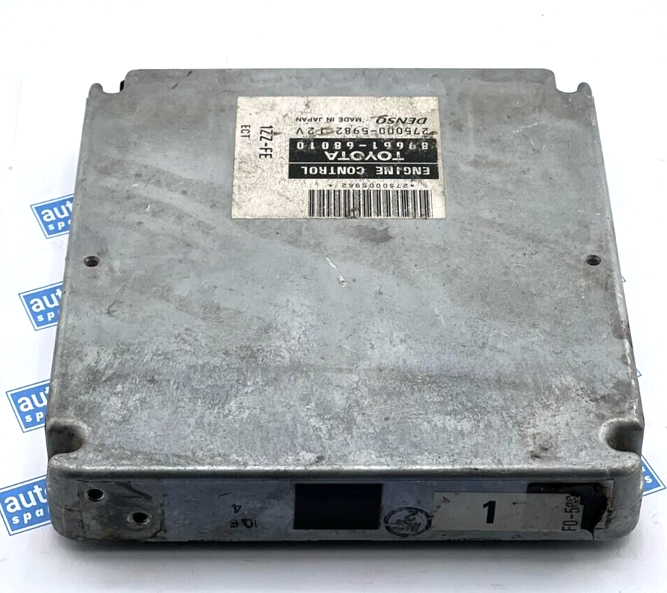 Toyota Wish 89661-68010 1ZZ-FE Ecu Ecm Oem Jdm usado 275000-5982