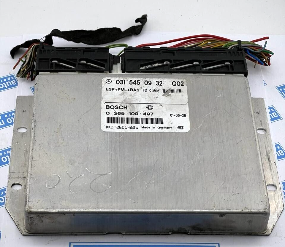 031 545 09 32 Q02 Mercedes W220 S-Class 2000-2006 ABS Control Module Computer