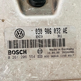 Volkswagen Engine Control Unit ECU - 030906032AE / 0261206554