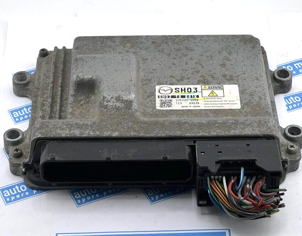 efi control unit MAZDA CX-5 sh0318881k KE2AW SHVPTS 2757005058 sh0318881k