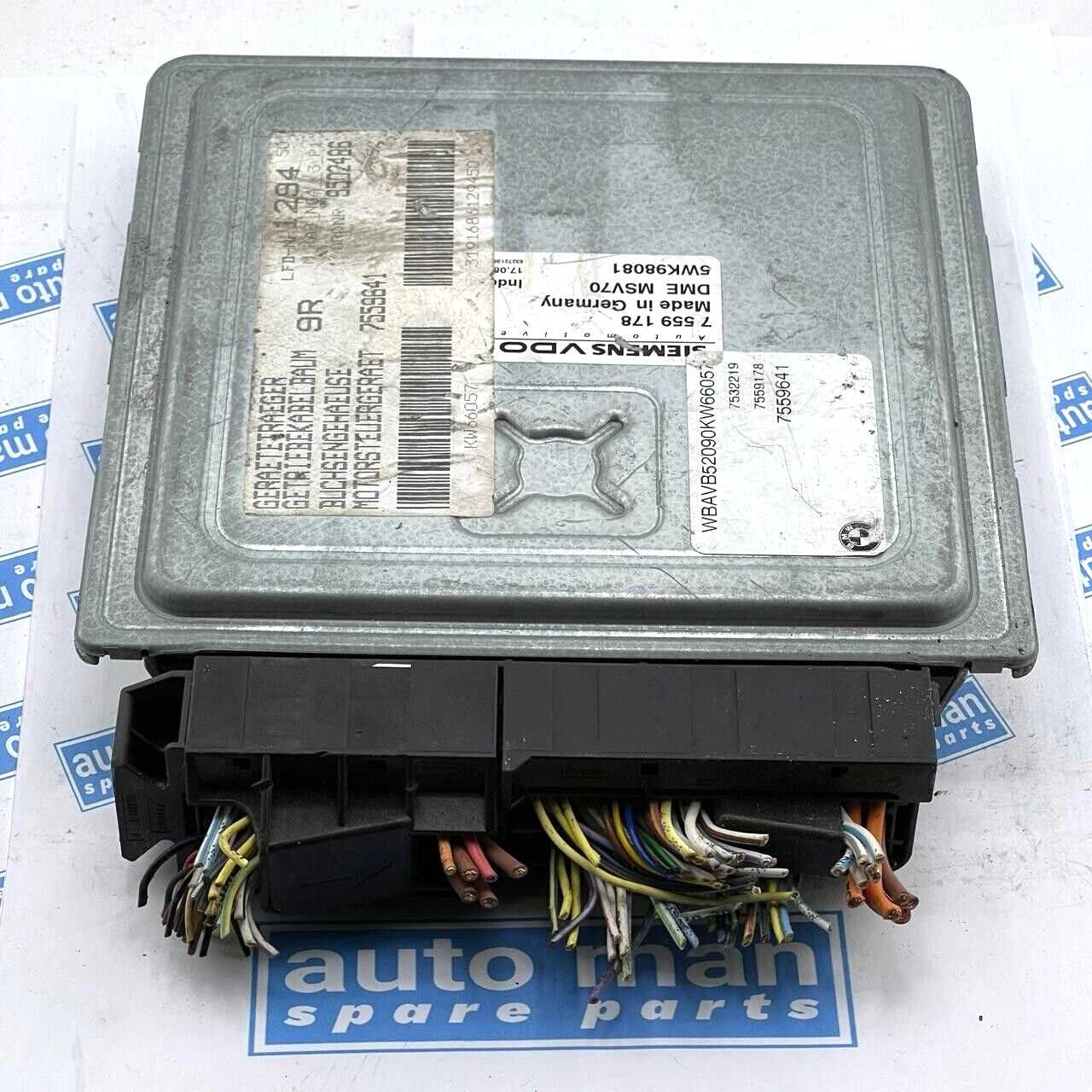 COMMANDE MOTEUR ENGINE CONTROL UNIT BMW SERIE 3 TOURING (E91) 2005 7559178