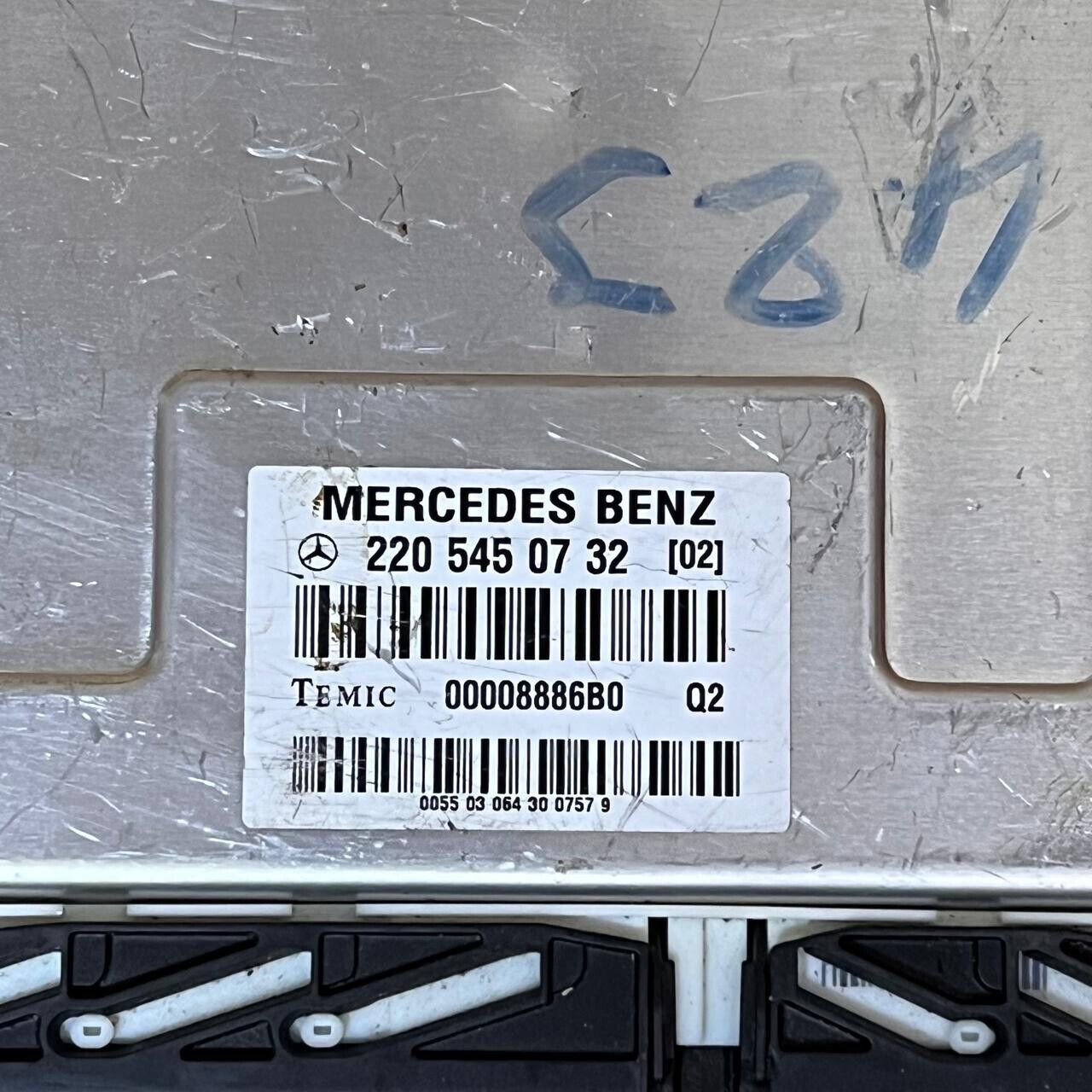 00-06 MERCEDES-BENZ W220 S500 S430 AIR SUSPENSION CONTROL MODULE OEM 2205450732