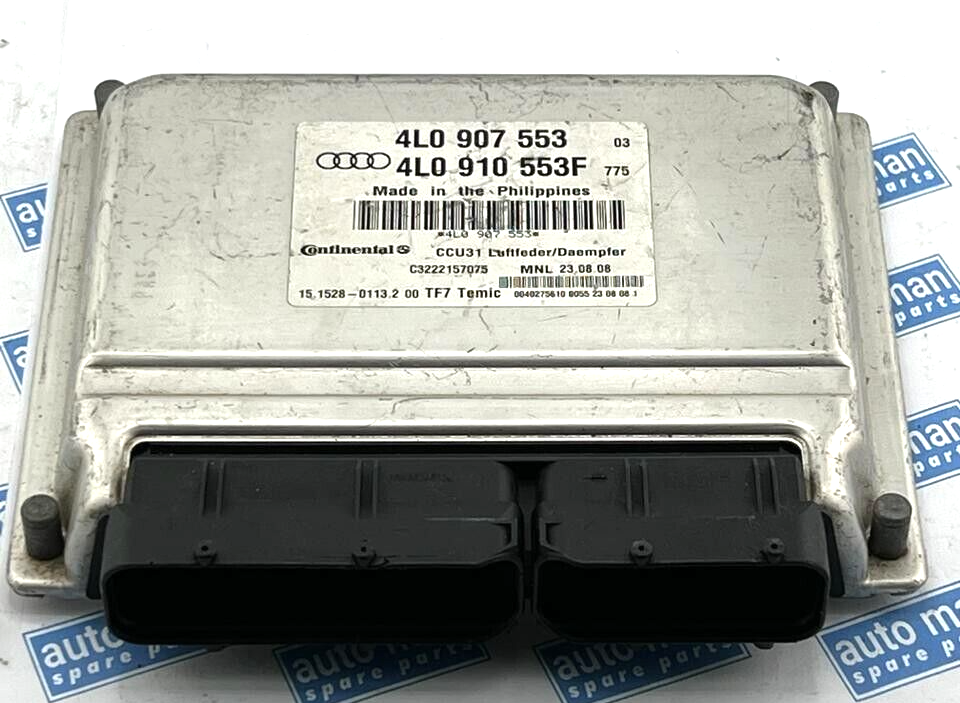 4L0907553 4L0910553F Audi Q7 4L unidad de control suspensión neumática suspen...