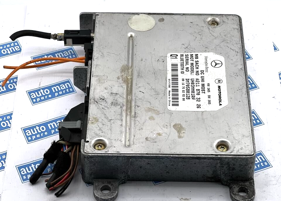 Mercedes Benz M-Class W164ML 320 CDI 4MATIC Control Unit Bluetooth A2118703226