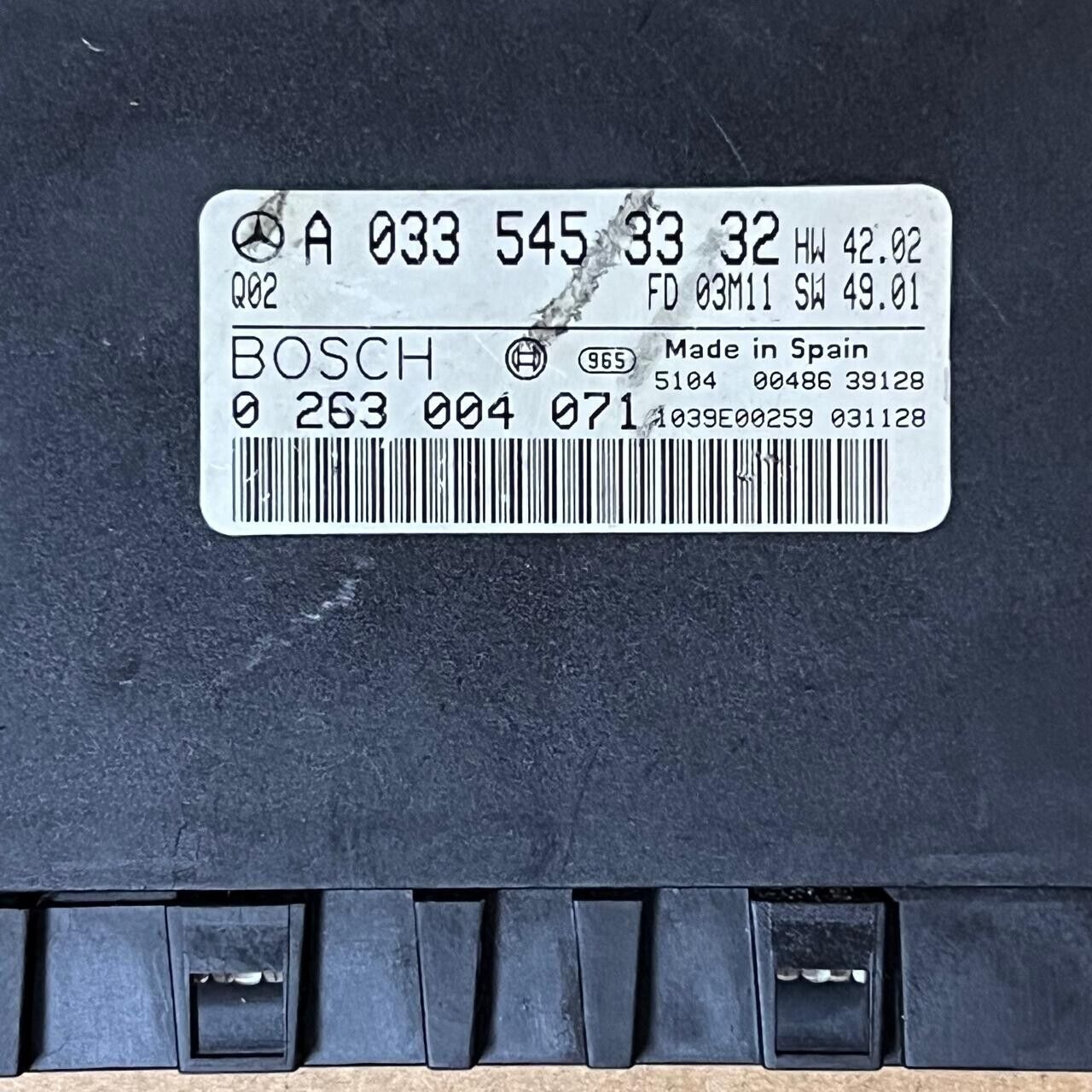 Mercedes-Benz Transmission Control Module Siemens 5WP20005FB/A0325453832