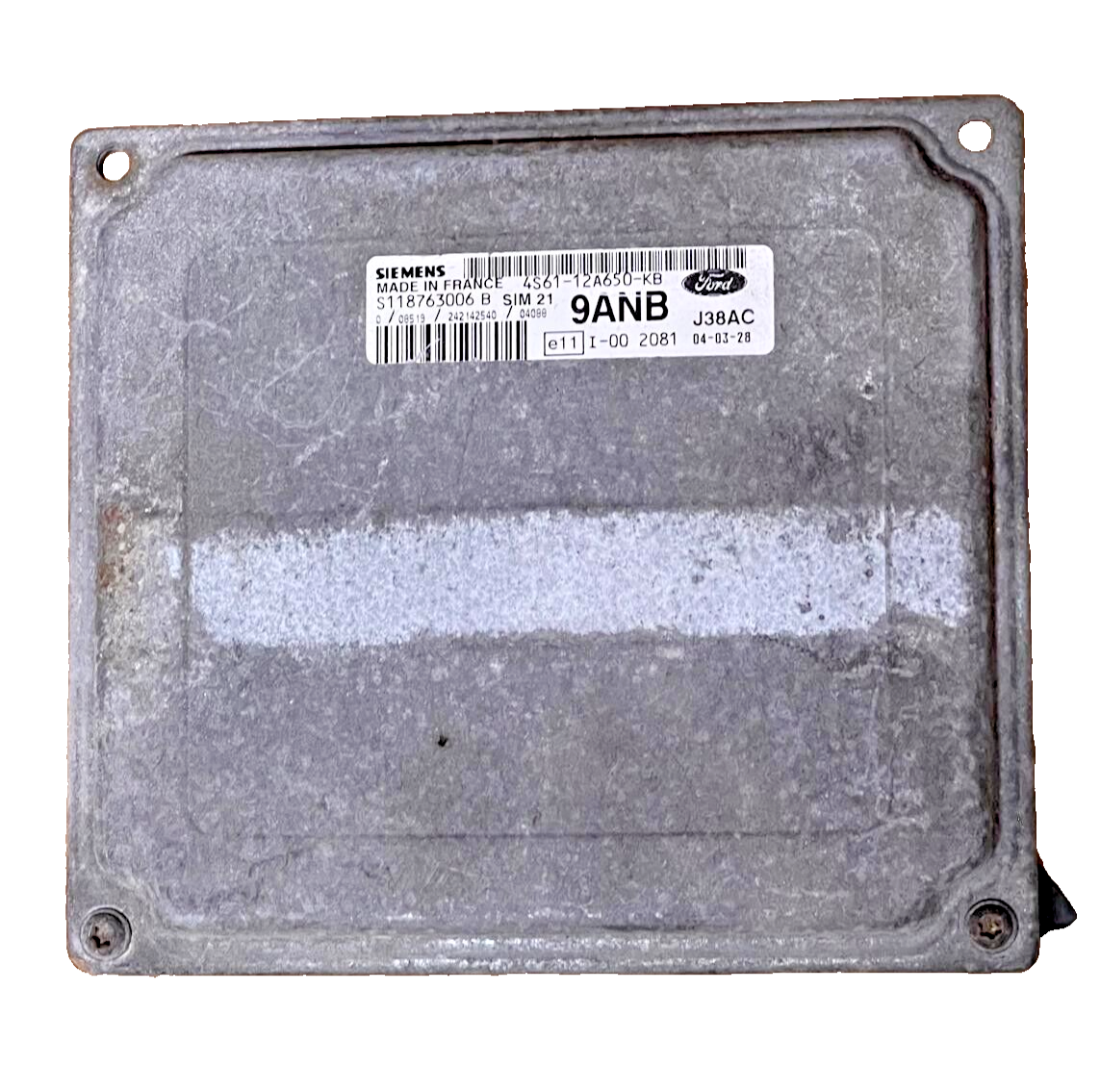 ECU FORD 4S61-12A650-KB S118763006B  SR