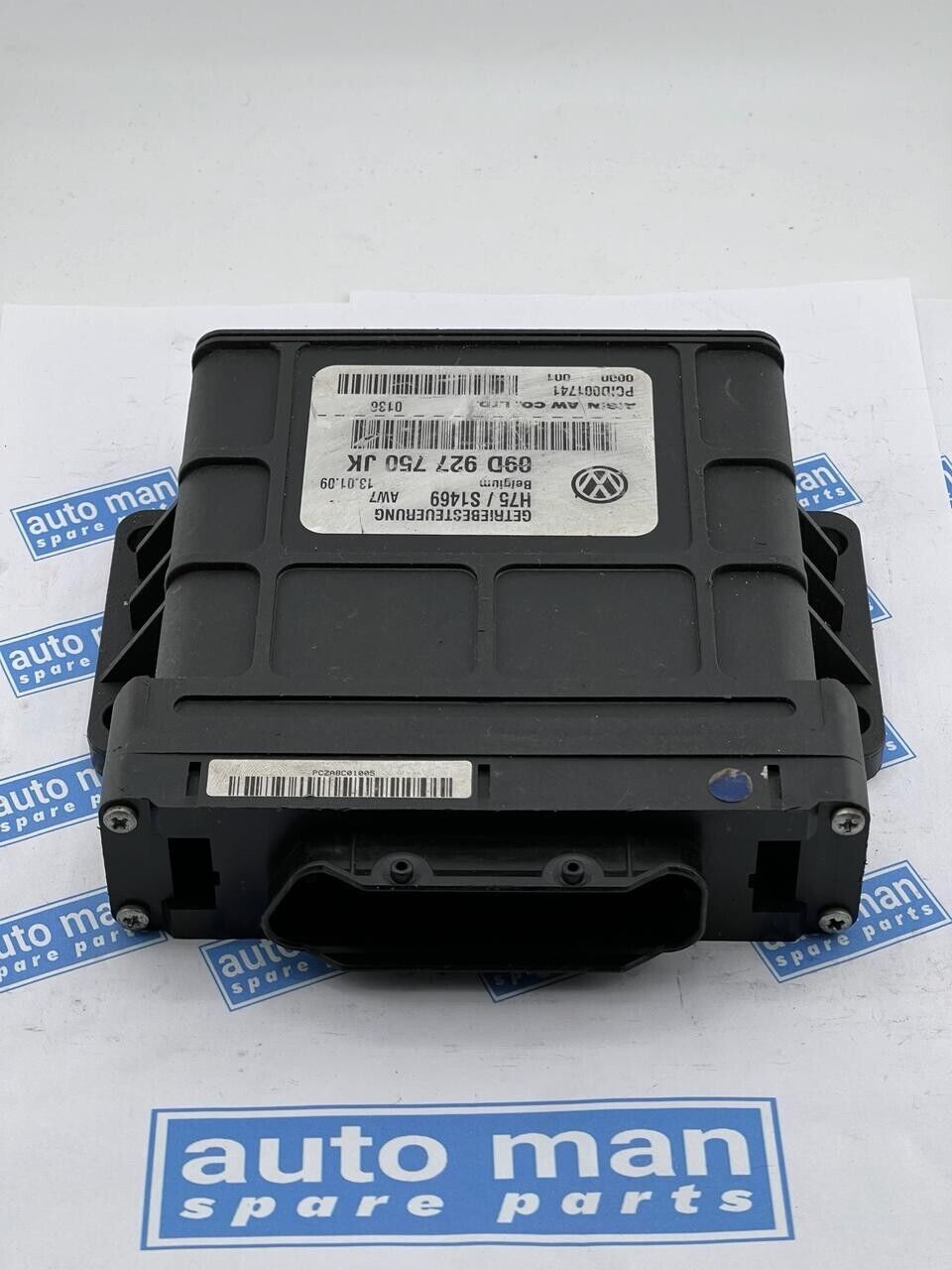 VW Touareg Transmission Control Module 09D927750JK 7L 3.0 TDI 2009 RHD 17739068