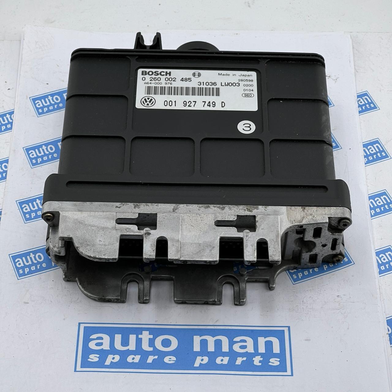 B145 ECU unidad de impuesto de transmisión Volkswagen Polo 0260002485 001927749D