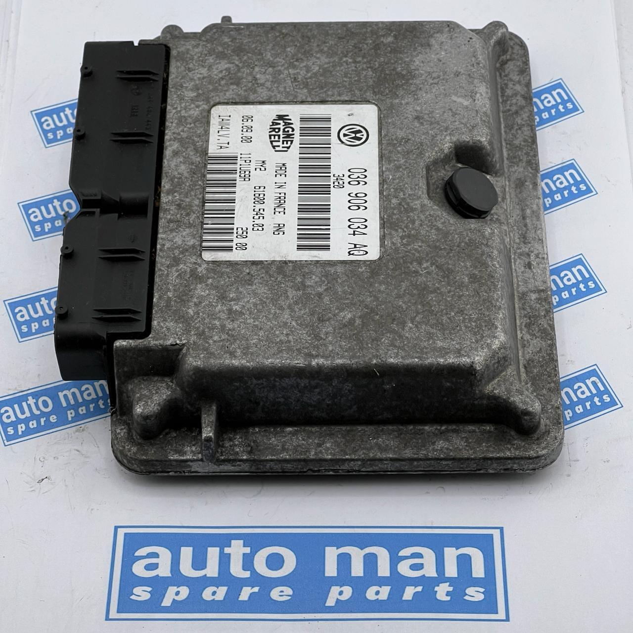 VOLKSWAGEN LUPO 2002 1.4 UNIDAD DE CONTROL DEL MOTOR DE GASOLINA ECU 036906034AQ