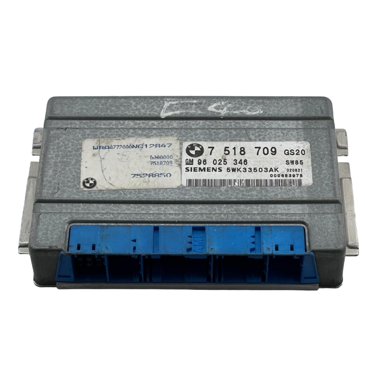 7518709 5WK33503AK Siemens BMW E39 5 Series Usado Caja de cambios Control ECU...