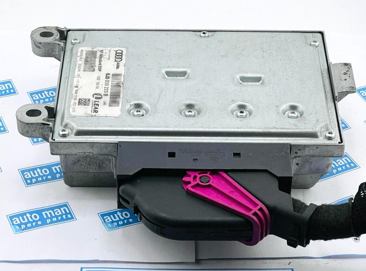 ♻️ 08-10 Audi TT MK2 LEAR Amplificateur Amp Stéréo Radio 8J0035223B OEM...